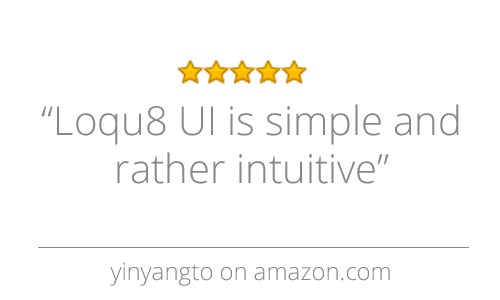 user review for Loqu8 iCE